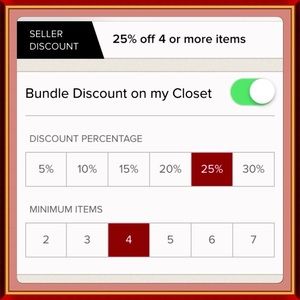 Bundle Discount 🐣💐 25% off 4+ items!! 😊